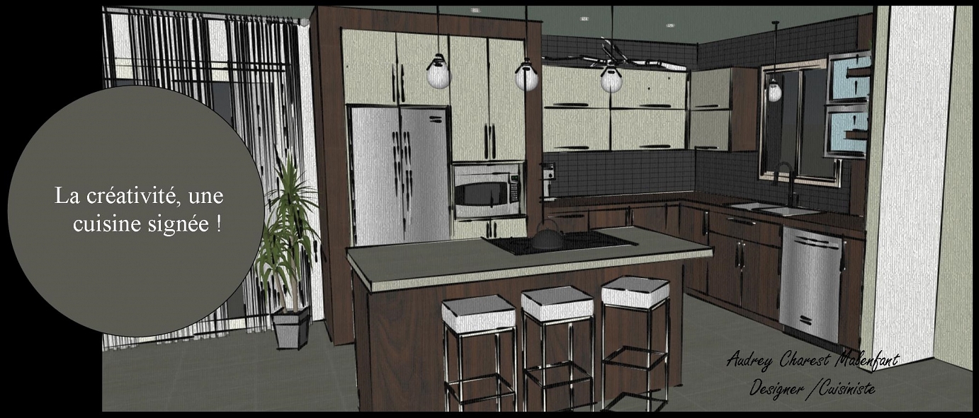 Service pour la fabrication d'armoire de cuisine à Matane ÉBÉNISTERIE